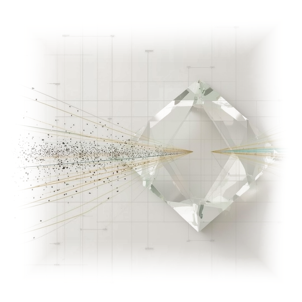 Architectural systems organization structure transforming complex inputs into clear signal