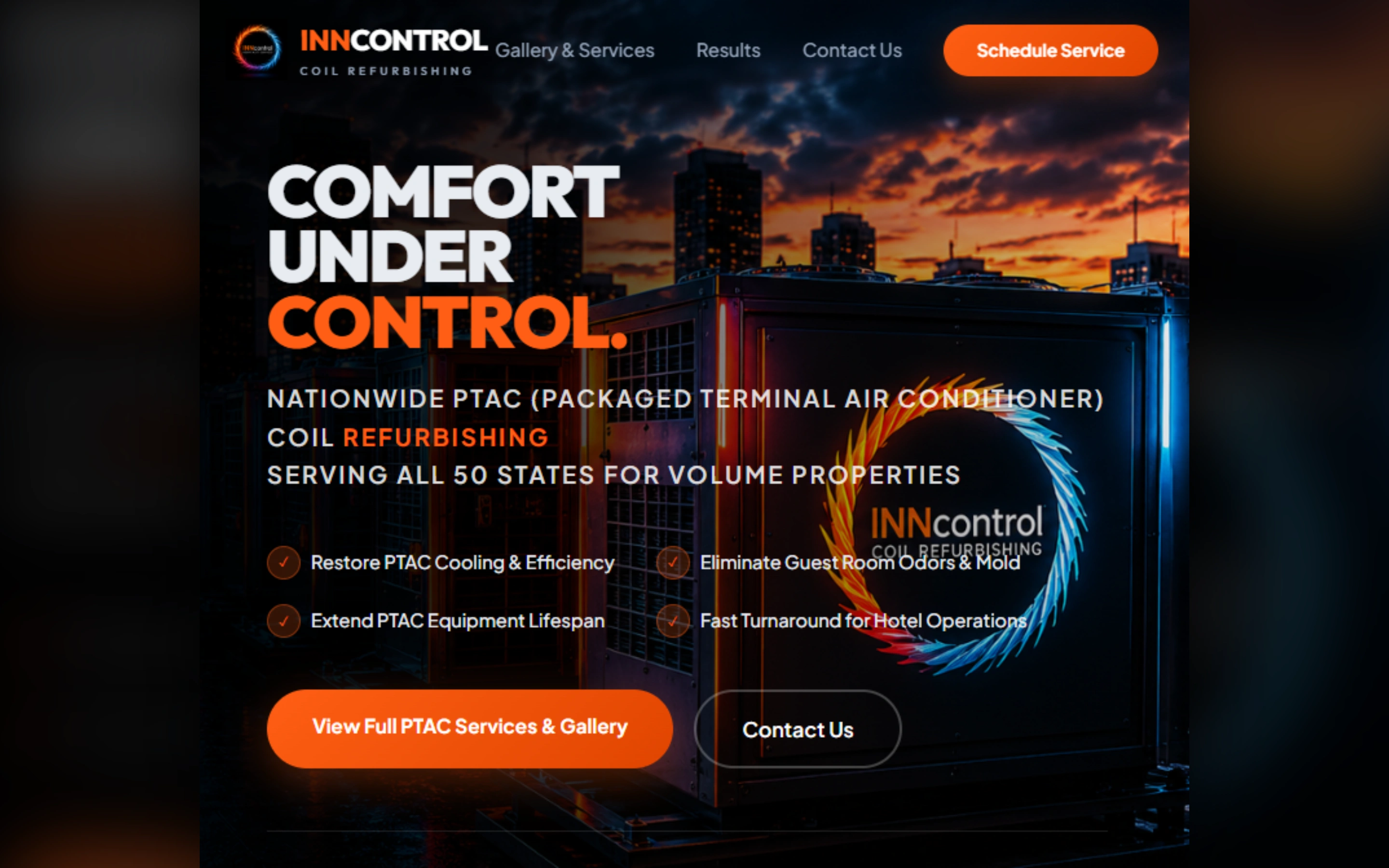 INNcontrol commercial HVAC estimation and engineering interface